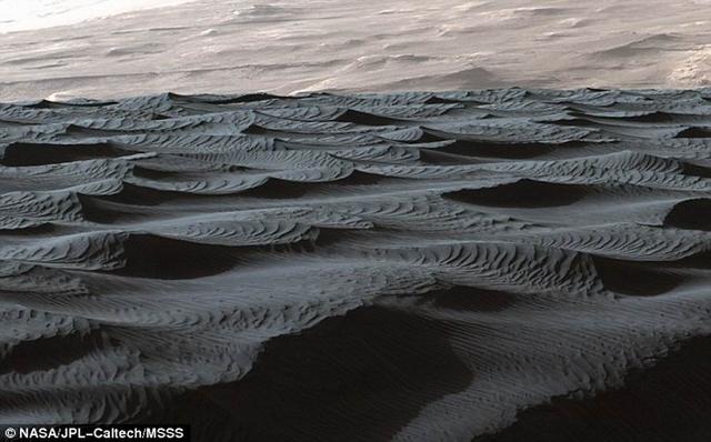 好奇号发现火星一种独特沙丘 类似地球水下沙层涟漪